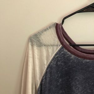 american eagle baseball tee